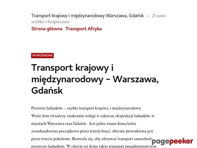 Transport Warszawa