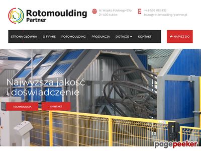 Rotomoulding Partner Odlewanie rotacyjne