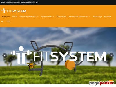FIT SYSTEM - siłownie zewnętrzne