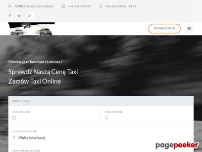 Gdańsk taxi telefon