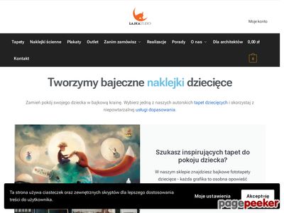 Tapety dla dzieci - LajkaStudio.pl