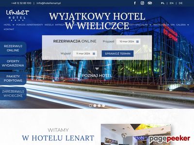Hotel Lenart koło Krakowa